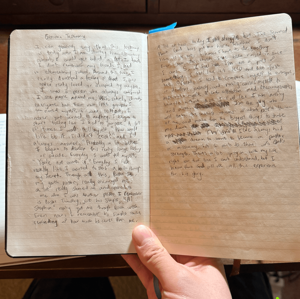 a testimony article image